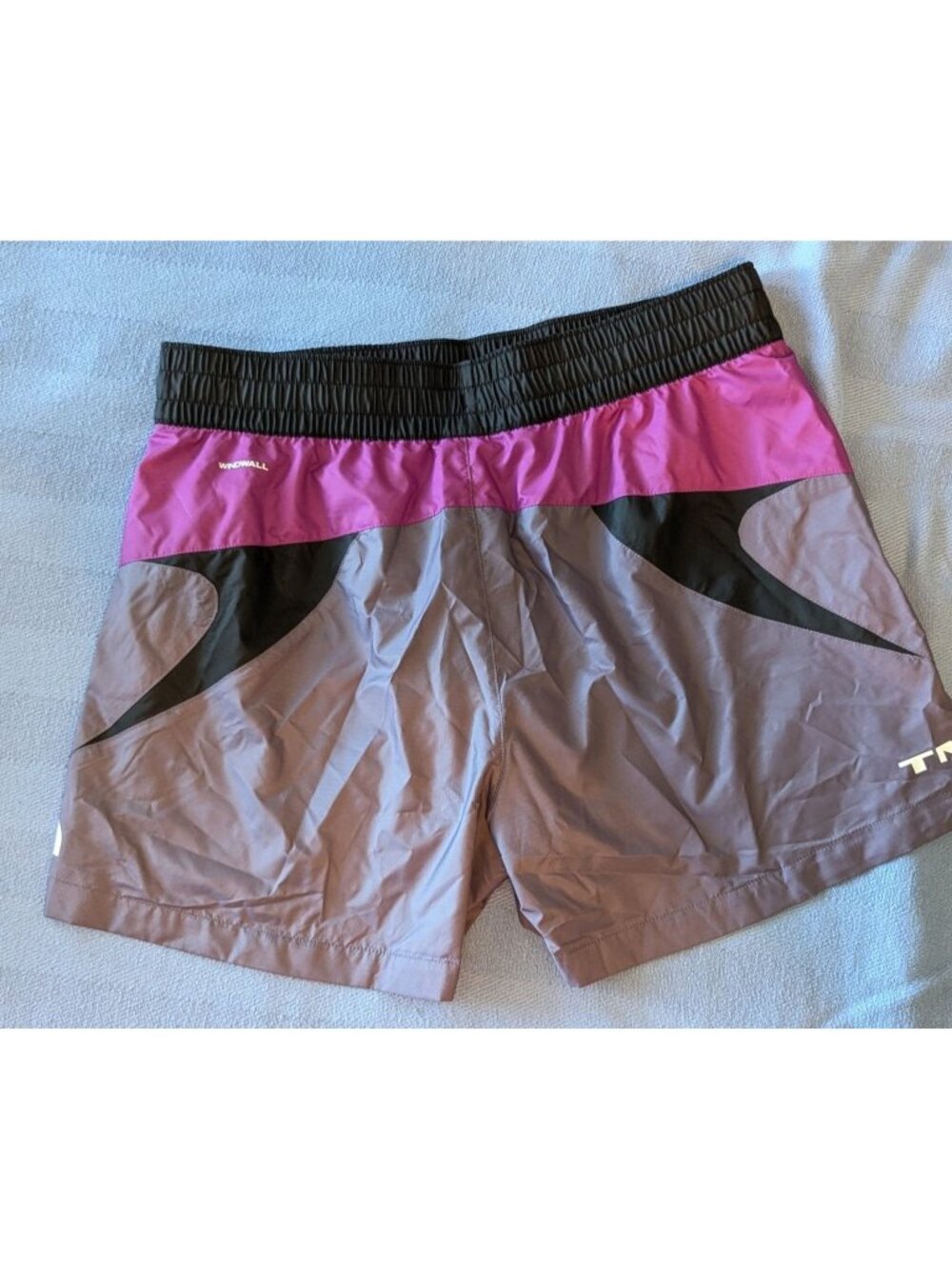 The North Face Womens TNF X Shorts Large Purple WindWall Relaxed Fit